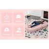 Folding Sofa Chair with 5 Adjustable Positions, Plush Floor Lounge Chair for Gaming, Meditation, Relaxation, and More - 4 of 4