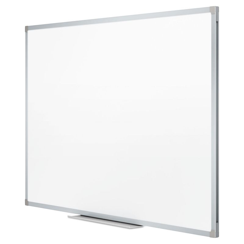 Mead Dry-Erase Board Melamine Surface 36 x 24 Silver Aluminum Frame 85356, 4 of 9