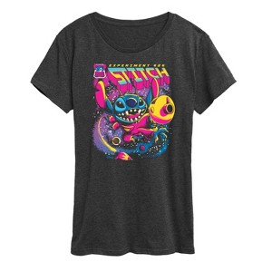 Women's - Lilo and Stitch - Stitch Comic Cover Short Sleeve Graphic T-Shirt - 1 of 4