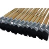 School Smart Black Bristle Paint Brushes, Long Handle, 1 Inch, Set of 12 - 3 of 4