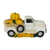 Northlight Truck Full of Pumpkins and Hay Thanksgiving Decoration - 11.25" - 4 of 4