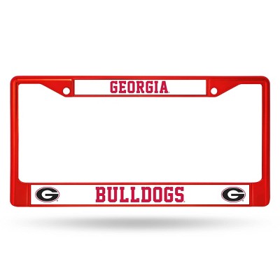 NCAA Georgia Bulldogs Colored Chrome Frame