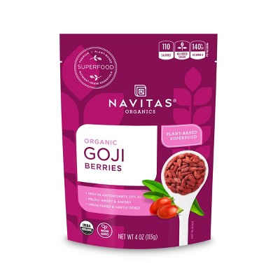 Navitas Organics Vegan Goji Berries - 4oz