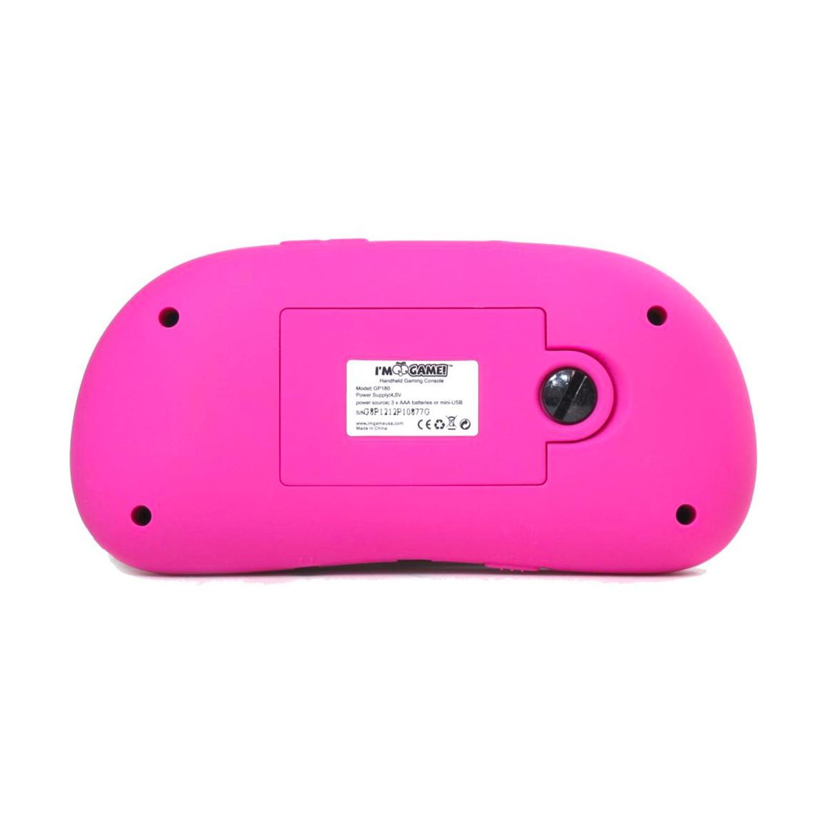 I'm Game Handheld Game Console with 180 Built-in Games - Pink - thumbnail 3