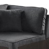 33" Silvester Gray Fabric - Acme Furniture: Upholstered Leather, Wood Frame, No Assembly Required - 3 of 4