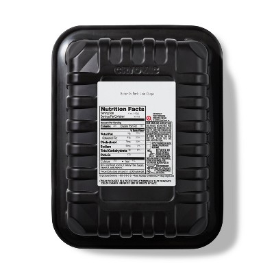Bone-in Pork Loin Chops - 0.60-3.00 lbs - price per lb - Good & Gather™