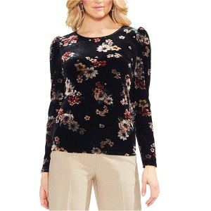 Vince Camuto Womens Floral Pullover Blouse - 1 of 1