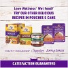 Wellness Complete Health Healthy Indulgence Shreds with Skipjack Tuna & Shrimp in Light Sauce Grain-Free Wet Cat Food Pouches, 3-oz, Case of 24 - 3 of 4
