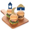 Big Dot of Happiness Ramadan - Dessert Cupcake Toppers - Eid Mubarak Clear Treat Picks - Set of 24 - 3 of 4
