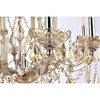 Elegant Lighting Maria Theresa 9 - Light Chandelier in  Golden Teak - 3 of 3