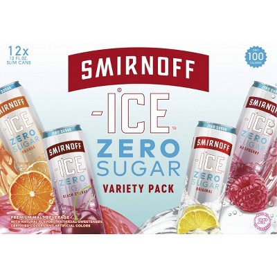 Smirnoff Ice Zero Sugar Variety Pack - 12pk/12 fl oz Cans