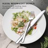 BRINJOY 20-Piece Silverware Set - 18/10 Stainless Steel Cutlery Set with Mirror Polish, Service for 4 (Knives, Forks, Spoons) - 3 of 4