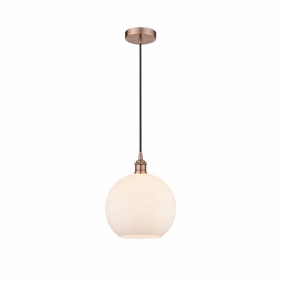 Athens - 1 Light Mini Pendant In Industrial Style-12.75 Inches Tall and 10 Inches Wide
