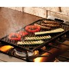 "Attop Double-Sided Cast Iron Grill - 9.5×16.75 Inch Pre-Seasoned Non-Stick Surface, Suitable for Multiple Scenarios " - 3 of 4