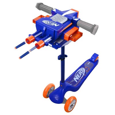 Photo 1 of NERF  3-Wheel Blaster Scooter with Dual Trigger and Rapid Fire Action