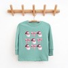 The Juniper Shop Coquette Santa Chart Toddler Long Sleeve Tee - 2 of 3