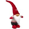 Northlight Plush Standing Nordic Christmas Gnome - 11" - 3 of 4