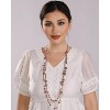 Long Necklaces for Women Trendy, Boho Layered Crystal Beaded Collar Necklaces for Women, Fashion Statement Necklaces Jewelry - 3 of 4