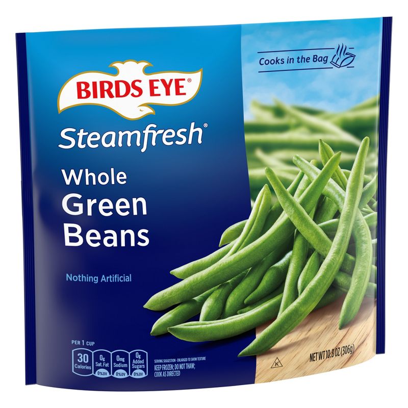 Birds Eye Steamfresh Premium Selects Frozen Whole Green Beans - 10.8oz, 3 of 5