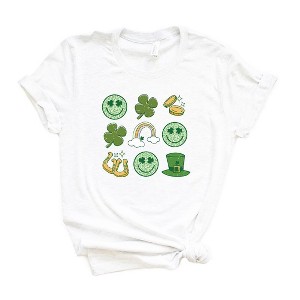 Simply Sage Market Women's Irish Icons Chart Short Sleeve Graphic Tee - 1 of 3