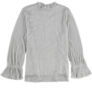 Alfani Womens Ruffle Neck Pullover Blouse - 1 of 2