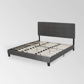 Eveleth Contemporary Low Profile Platform Bed - Christopher Knight Home
