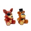 Silver Buffalo Five Nights At Freddy's Freddy and Foxy Ceramic Salt and Pepper Shaker Set - 3 of 4