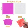 Unique Bargains Glossy Texture Square Party Aluminum Foil Candy Wrappers 100 Pcs - 2 of 4