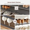 8 Tier Shoe Organizer Shoe Rack Brown - Vasagle: Freestanding Steel Frame, Holds 40 Pairs, for Closet Storage - 4 of 4