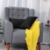 PiccoCasa Woven Striped Lumbar Rectangle Sofa Throw Pillow Cover 2 Pcs - 2 of 4