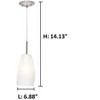Eglo Lighting Crash 1 - Light Pendant in  Matte Nickel - 2 of 3