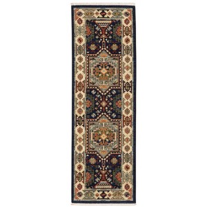 Oriental Weavers Lilihan 041H6 Blue/ Ivory Indoor Area Rug - 2' x 6' - 1 of 4