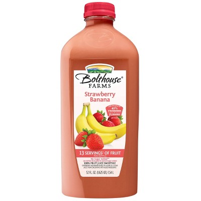 Bolthouse Farms Strawberry Banana Smoothie - 52 fl oz