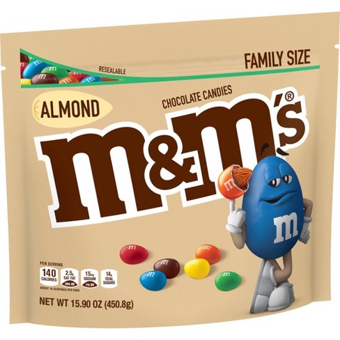 M M S Almond Family Size Chocolate Candies 15 9oz Target