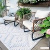 Hauteloom Diep Cream Outdoor Rug - 2 of 4