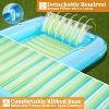 Sloosh 85" Extra Large Inflatable Tanning Pool Suntan Lounge Lounger Float for Adults Extra Large Suntan Tub Pool Floats Sun Tan Tub Ice Bath - 3 of 4