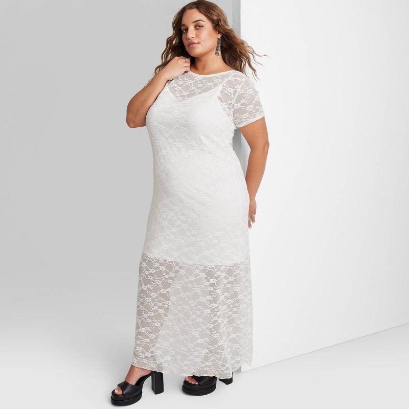 Women's Short Sleeve Maxi Dress - Wild Fable™, 1 of 5