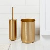 Brushed Brass Toilet Bowl Brush Gold - Threshold™ - 2 of 4