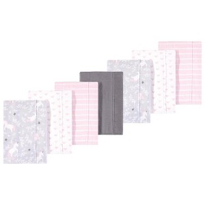 Luvable Friends Hudson Baby Flannel Burp Cloths 7pk - 1 of 1
