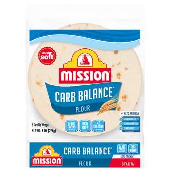 Mission Carb Balance Super Soft Flour Tortillas - 8oz/8ct
