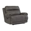 Austere Zero Wall Recliner Gray - Signature Design by Ashley: Oversized, Rocking, Nailhead Trim, Polyester Upholstery - 2 of 4