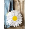 HalloweenCostumes.com  Women Women's Flower Purse, White/Yellow - 3 of 4