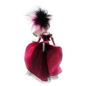 De Carlini Italian Ornaments 7.5 Inch Roxy Can-Can Cabaret Christmas Tree Ornament , Italy Dance (1PC) - 1 of 4