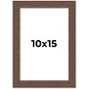 PosterPalooza | 10x15 Wide Barnwood Picture Frame, UV Acrylic, 6 Finishes - Grey, Brown, White, and Black - 2 of 4