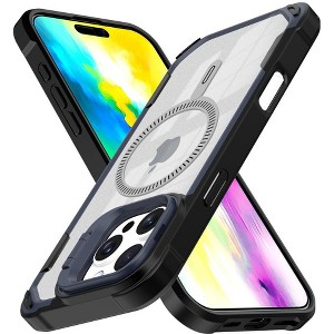 Nakedcellphone Clear Cam-Stand Case for iPhone 16 Pro - Compatible with MagSafe - 1 of 4