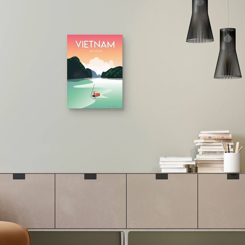 18&#34; x 24&#34; Vietnam 1 by Omar Escalante Canvas Art Print - Masterpiece Art Gallery, 5 of 6