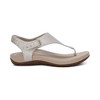 Aetrex Ellie Adjustable Quarter Strap Thong Sandal - 2 of 4
