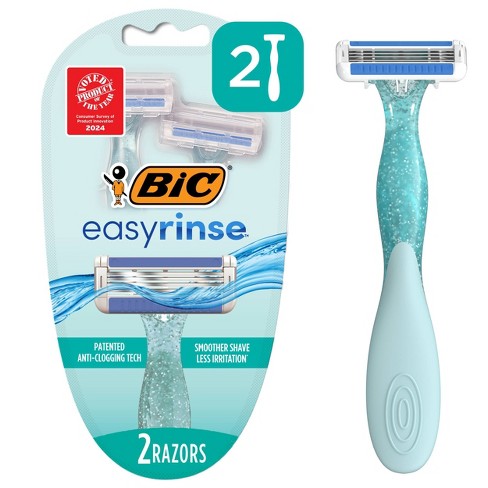 BiC Easy Rinse Women's 4-Blade Disposable Razors - 2ct - image 1 of 4