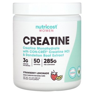Nutricost Women, Creatine, Strawberry Lemonade, 10.1 oz (285 g) - 1 of 2