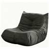 GDFStudio Avera Modern Caterpillar-Style Corduroy Bean Bag Chair with Tufted Detail - 2 of 4